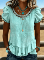 Women'S Casual Solid Top