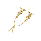 14k Gold / Platinum Plated Flowers Bloom Copper Watch Band