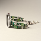 Harmonic Natural Stone Beaded Watch Band for Apple Watch