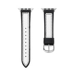 Scalloped Leather Watch Band for Apple Watch