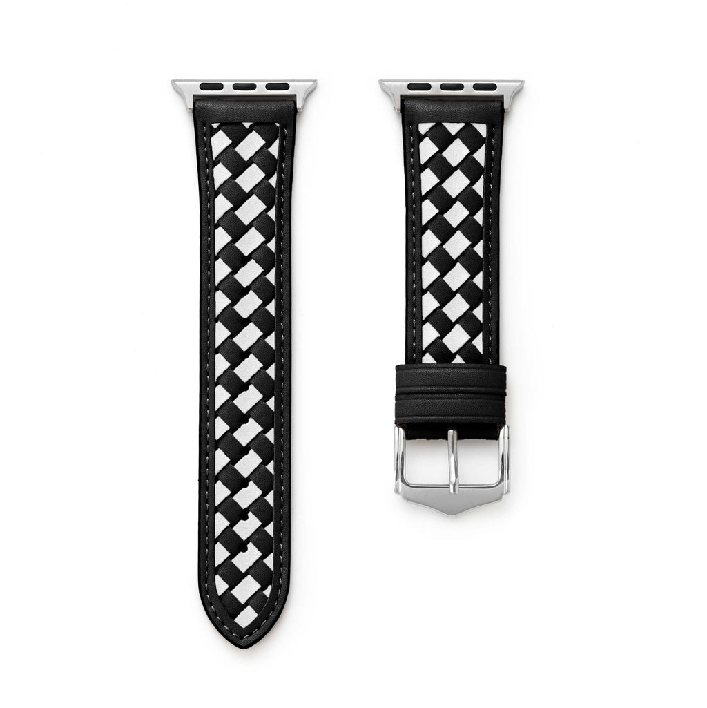 Braided Leather Watch Band for Apple Watch