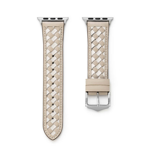 Braided Leather Watch Band for Apple Watch