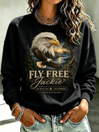 Women'S Forever Over Big Bear Print Sweatshirt