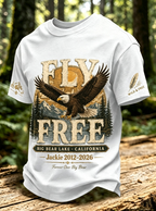 Men's Fly Free Jackie Print T-shirt