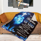 Seek First the Kingdom of God Fleece Blanket
