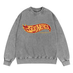 God Heals Christian Washed Sweatshirt