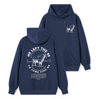 He Left The 99 To Rescue Me Classic Christian Hoodie