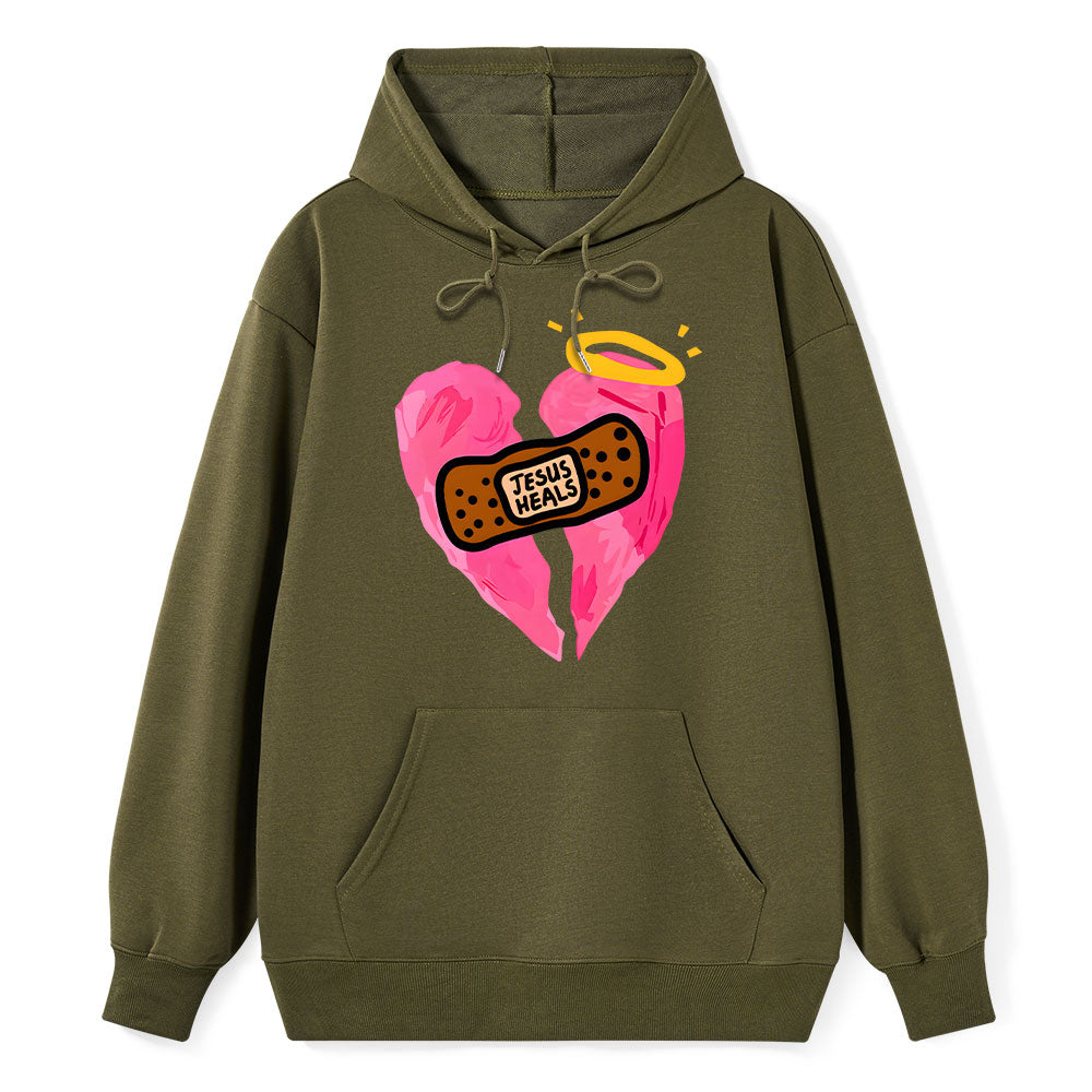 Jesus Heals Classic Christian Hoodie