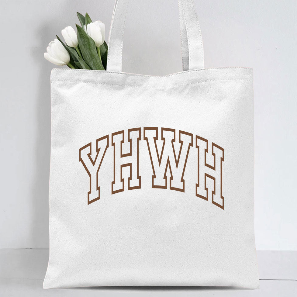 Yhwh Unisex Christian Canvas Tote Bag