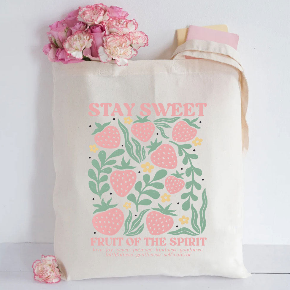 Love And Goodness Christian Canvas Tote Bag