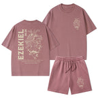 I Will Give You A New Heart And Put A New Christian Washed T-Shirt & Shorts