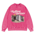 The Stone Was Rolled Away Christian Washed Sweatshirt