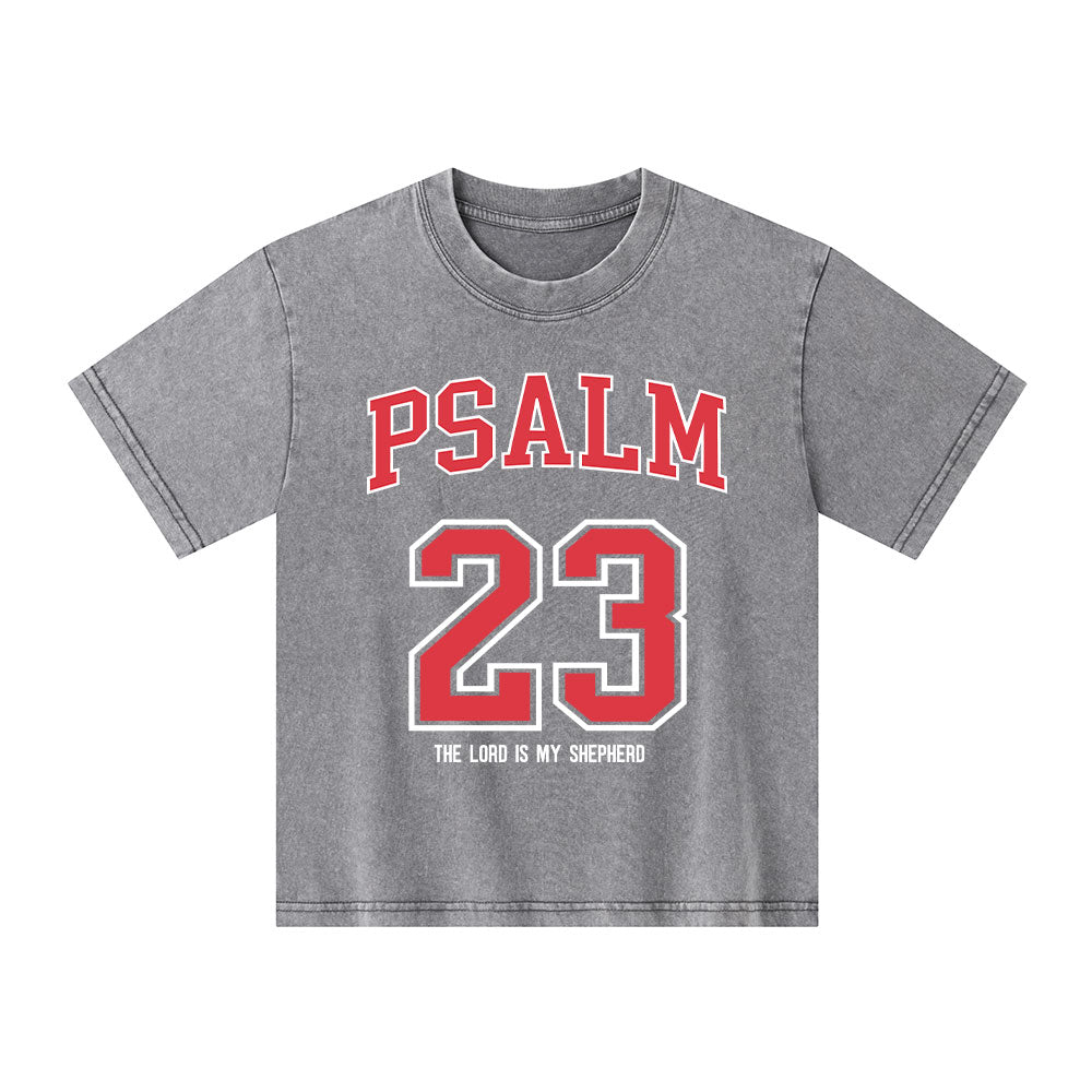 Psalm 23 Kid Washed T-Shirt