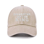 Daughter Of The King Christian Washed Hat