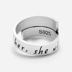 Twisted Christian 925 Sterling Silver Ring