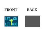 Let Go Let God Acrylic Refrigerator Magnets