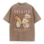 Created With A Purpose Christian Washed T-Shirt