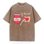 The Gospel Go Spread It Christian Washed T-Shirt