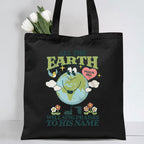 All The Earth Will Sings Christian Canvas Tote Bag