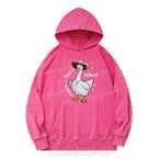 God's Silliest Goose Christian Washed Hoodie