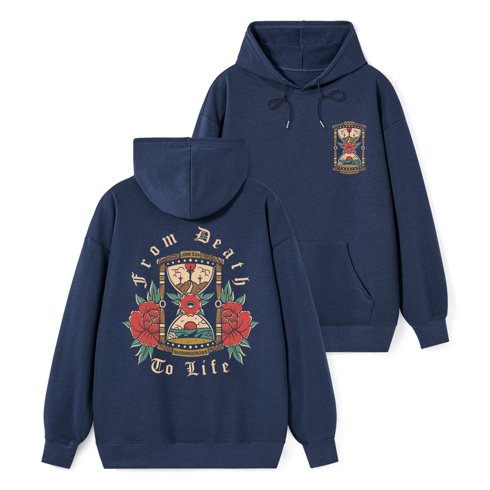 From Death To Life Classic Christian Hoodie