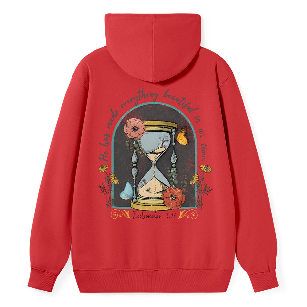 He Has Made Everything Beauty Classic Christian Hoodie
