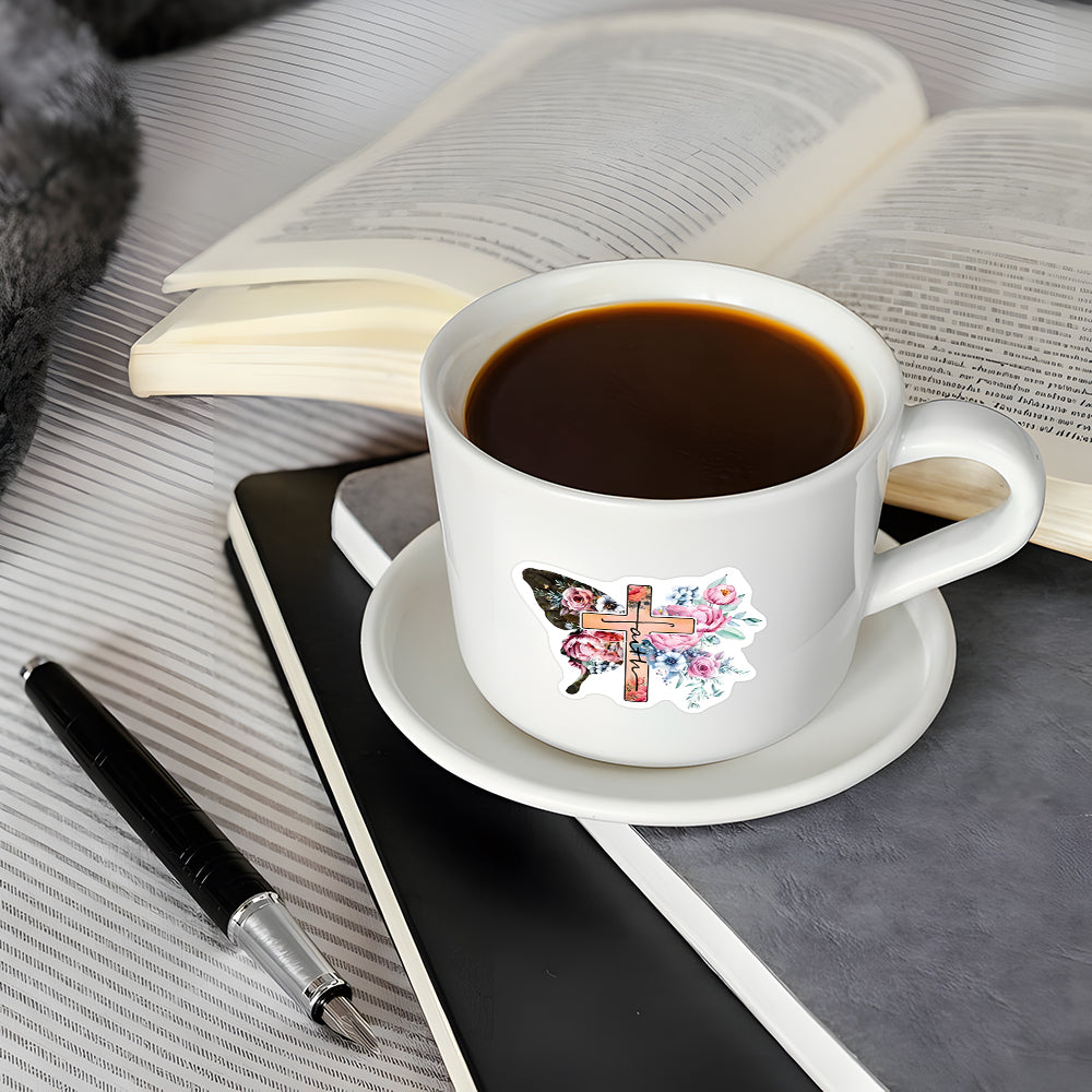 Faith Journal Christian Sticker