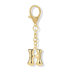 Bubble Initial Letter - Bag Charm