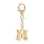 Bubble Initial Letter - Bag Charm