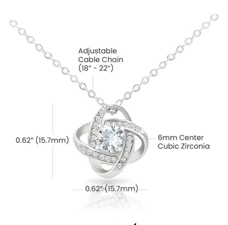 To My Mom ¨C Forever Your Little Boy Necklace