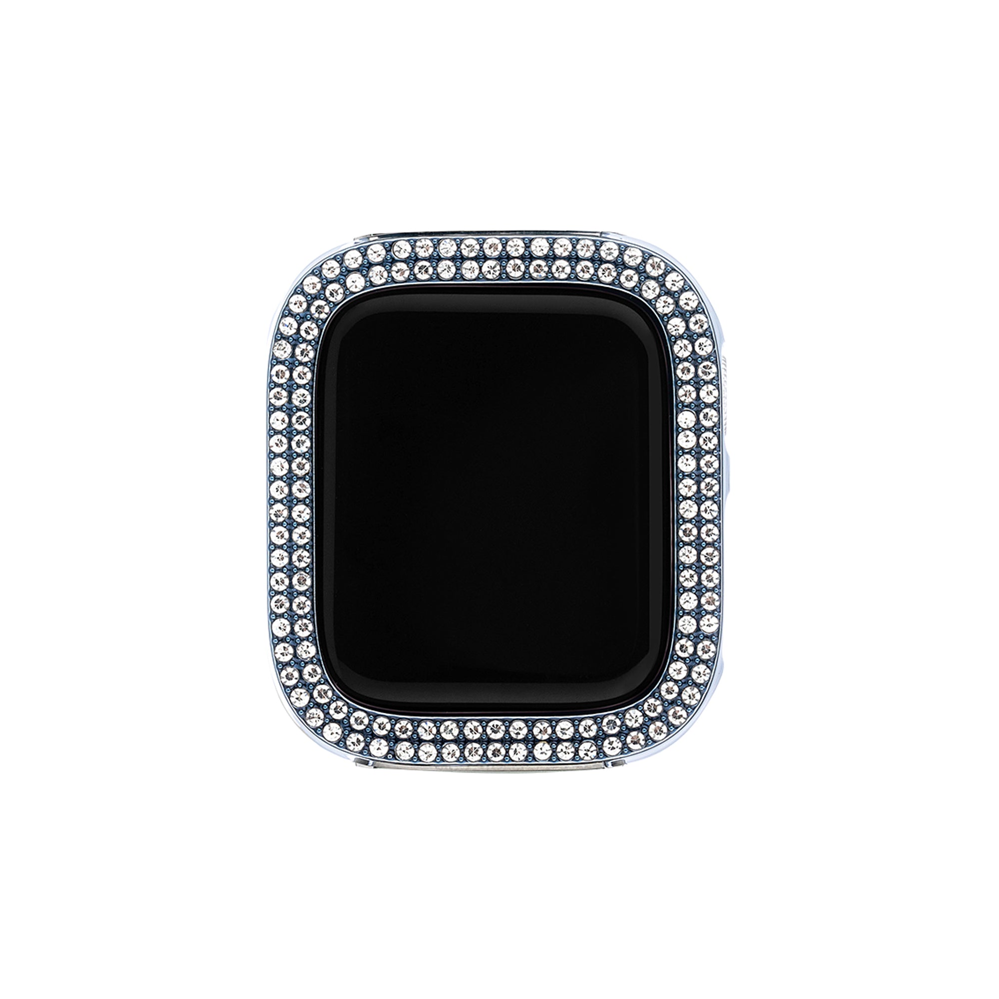 Shiny Rhinestones Half-Wrapped Apple Watch Case