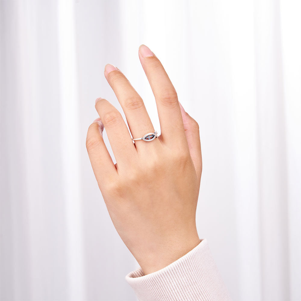Jesus Fish Christian 925 Sterling Silver Ring