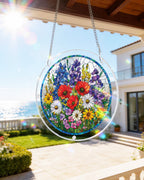 Wildflower Meadow Light Suncatcher-Acrylic Window Art