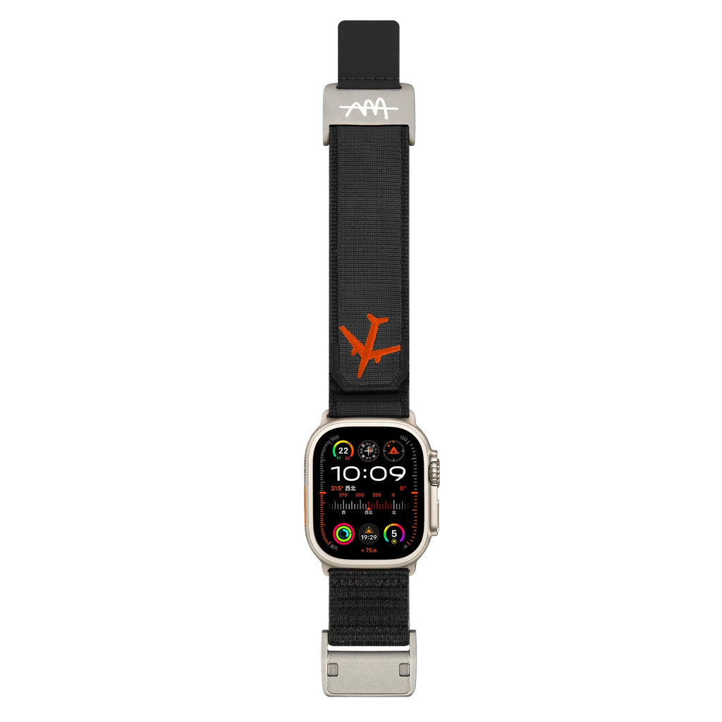 Wild Trail Mag Buckle Nylon Band For Apple Watch