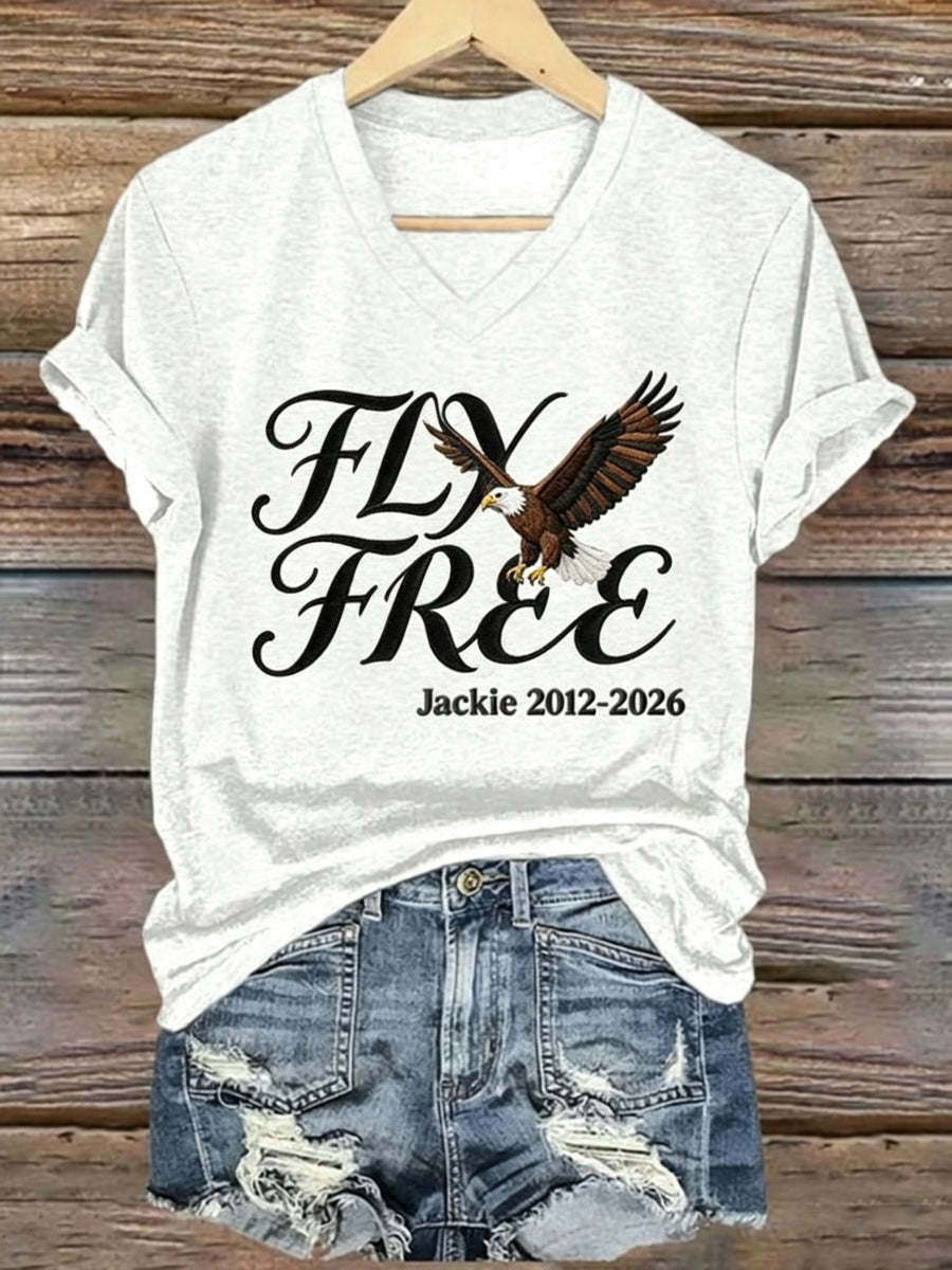 Women's Fly Free Jackie Casual T-Shirt