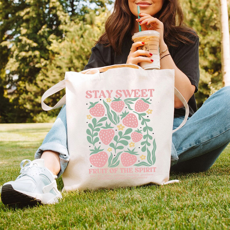 Love And Goodness Christian Canvas Tote Bag