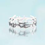 Crown of Thorns Christian Sterling Silver Band Ring