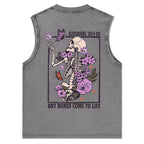 Dry Bones Come To Life Christian Washed sleeveless Tee