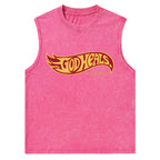 God Heals Christian Washed sleeveless Tee
