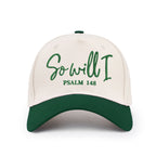So Will I Christian Trucker Hat