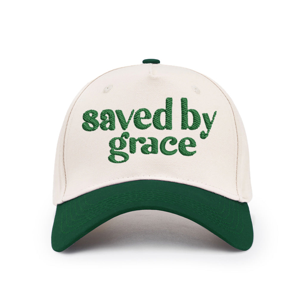 Saved By Grace Christian Trucker Hat