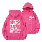 No Weapon Christian Washed Hoodie