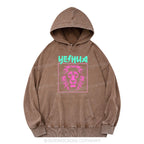 Yeshua Lion Christian Washed Hoodie