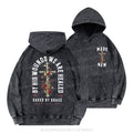 By His Wounds We Are Healed Christian Washed Hoodie