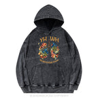 YHWH Our Breath Speaks His Name Christian Washed Hoodie