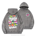 Fruit Of The Spirit Christian Washed Hoodie