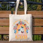 Trusting God Christian Canvas Tote Bag