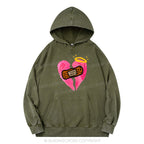 Jesus Heals Christian Washed Hoodie