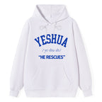 Yeshua He Rescues Classic Christian Hoodie