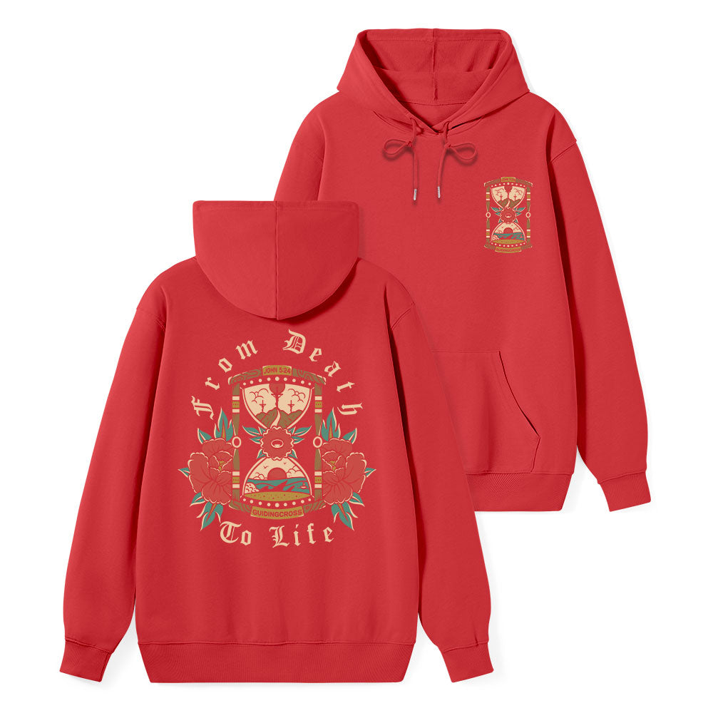 From Death To Life Classic Christian Hoodie